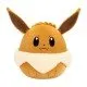 An official Pokémon Eevee Squishmallows plush toy, shown in its signature ultra-soft, squeezable form.