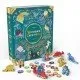 Wondrous Creatures board game box showing fantasy artwork, hexagonal puzzle board, and creature cards