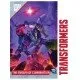 Transformers RPG The Enigma of Combination Sourcebook cover art featuring a massive Combiner Gestalt form (likely Devastator or Superion) in battle