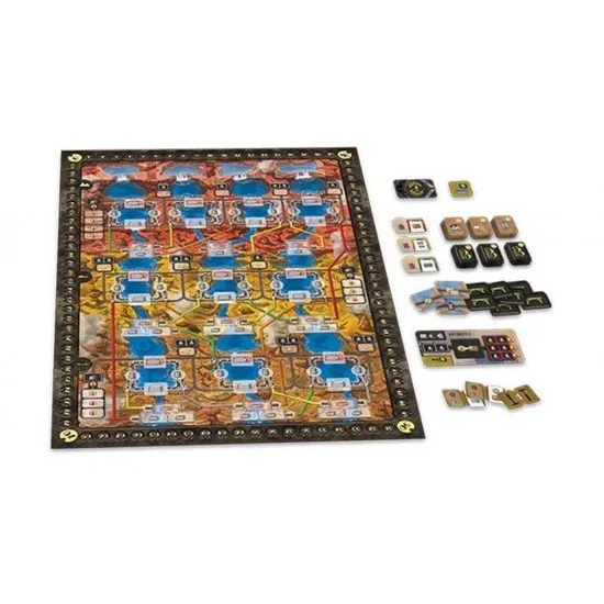 Barrage The Colorado Connection Crowd Games Board Game Expansion Barrage The Colorado Connection Expansion box art showing the new Colorado map with deep canyons, dams, and bridge locations