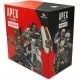 Apex Legends The Board Game Glass Cannon Unplugged Miniatures Apex Legends The Board Game box art showing highly detailed miniatures of various Legends in a tactical battle scene
