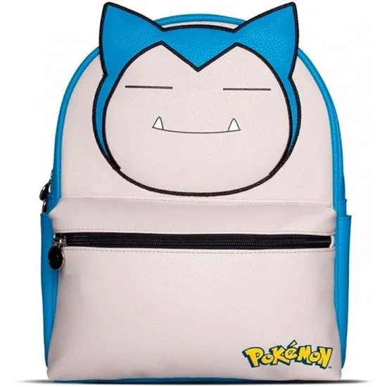 Pokémon Snorlax mini backpack with 3D ear details and embroidered facial features