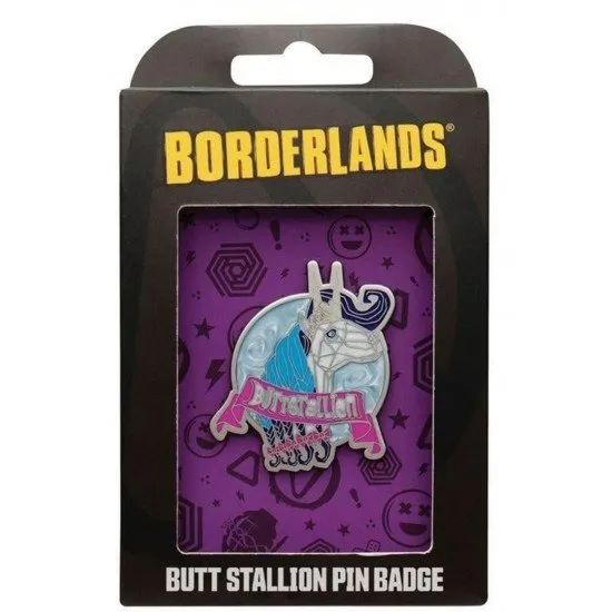 Borderlands Butt Stallion Pin