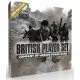 Company of Heroes Board Game British Player Set box featuring desert tan tanks and infantry miniatures