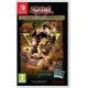 Nintendo Switch game case showing classic Yu-Gi-Oh! characters and various retro game screenshots from the early Duel Monsters era