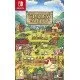 The Nintendo Switch box art for Stardew Valley, featuring a peaceful farm scene with characters, crops, and animals.