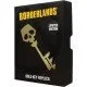 A highly detailed replica of the Borderlands Golden Key finished in matte 24k gold plating inside a protective collector box