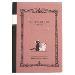Kiki's Delivery Service Retro Notebook (Red)
