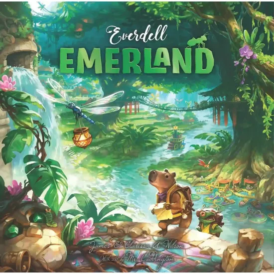 Everdell Emerland strategy board game featuring critter Workers, jungle exploration and city building