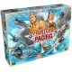 Box art for Fighters of the Pacific board game showing World War II fighter planes in combat over the ocean