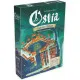 Box art for Ostia Mariner Edition board game showing Roman merchant ships docked in the ancient port of Ostia