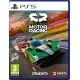 The box art for the game Project Motor Racing on PS5, showing a high-performance race car speeding down a track.
