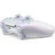 PS5 DualSense Controller in Chroma Pearl finish, showing the iridescent pink and cream colors shifting in the light