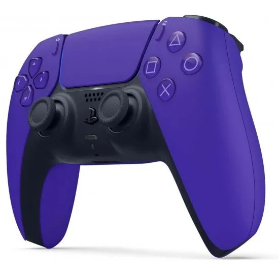 Official PS5 DualSense Wireless Controller in Galactic Purple colour scheme front view