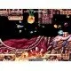 A sleek starfighter navigating through a dense field of alien enemies and massive bosses in deep space