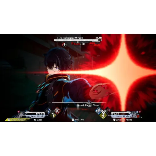 Nintendo Switch game case for Qliphah in Providence's Shadow displaying anime protagonists battling supernatural entities