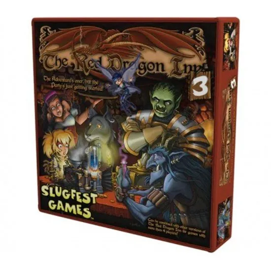 Four fantasy adventurers sitting around a wooden tavern table with gold coins and mugs