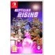 Reptilian Rising Nintendo Switch case showing historical figures fighting laser raptors in a claymation style