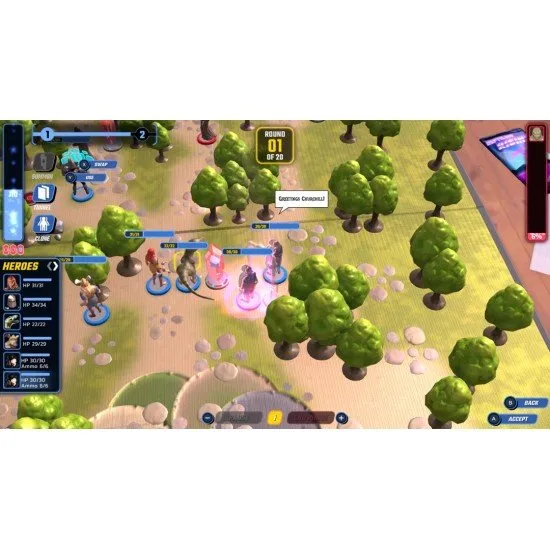 Reptilian Rising Nintendo Switch case showing historical figures fighting laser raptors in a claymation style