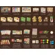 Resafa board game box featuring 3rd century AD desert caravan route and ancient Middle East trading city artwork