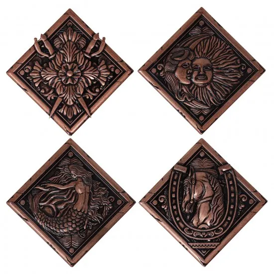 Resident Evil Village Replica House Crest Medallion Collection Resident Evil Village Replica House Crest Medallion Collection