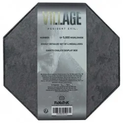 Resident Evil Village Replica House Crest Medallion Collection