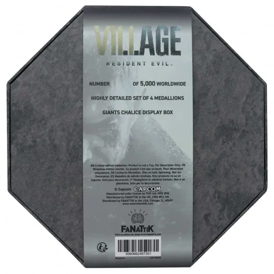 Resident Evil Village Replica House Crest Medallion Collection Resident Evil Village Replica House Crest Medallion Collection
