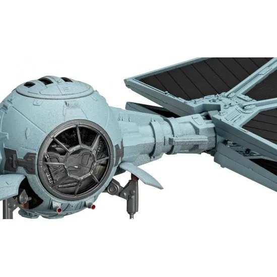Revell model kit of the Outland TIE Fighter with folding wings and landing gear from The Mandalorian