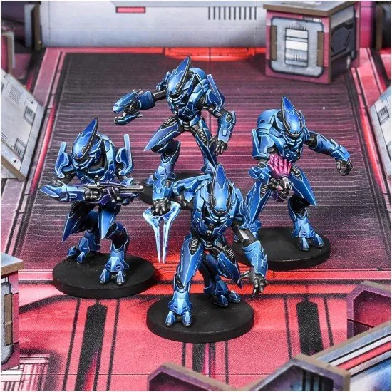Halo Flashpoint Rise of the Banished expansion box showing the limited edition Atriox model leading Jiralhanae and Sangheili forces