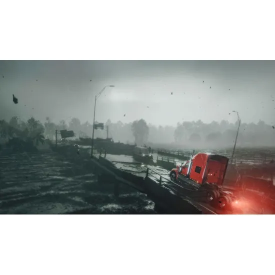 PlayStation 5 game case for Road Kings showing a 40-ton semi truck hauling cargo through a coastal southern landscape
