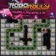 Three new double-sided Robo Rally factory floor boards displaying vibrant oil slicks, flaming hazards, and glowing portal nodes