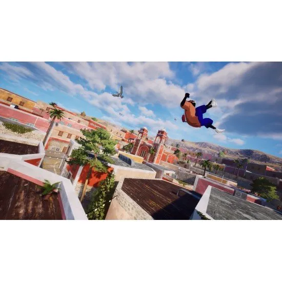 Rooftops & Alleys Dual Pack Edition PS5 The box art for Rooftops & Alleys - Dual Pack Edition on PS5, showing a character performing a parkour jump on a rooftop.