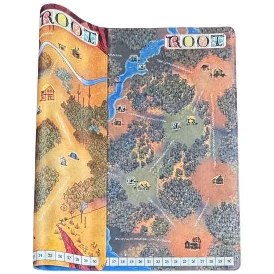 Root Marsh and Gorge Playmat double-sided neoprene game mat
