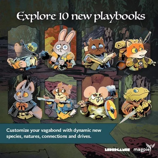 A premium foil-stamped hard slipcase containing two hardcover books with vibrant woodland animal illustrations by Kyle Ferrin