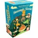 Sausage Sizzle dice game box featuring Australian wildlife critters around a BBQ barbie with sausage and food dice artwork
