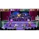 Scott Pilgrim and Ramona Flowers battling a group of enemies in a vibrant, pixel-art Toronto street