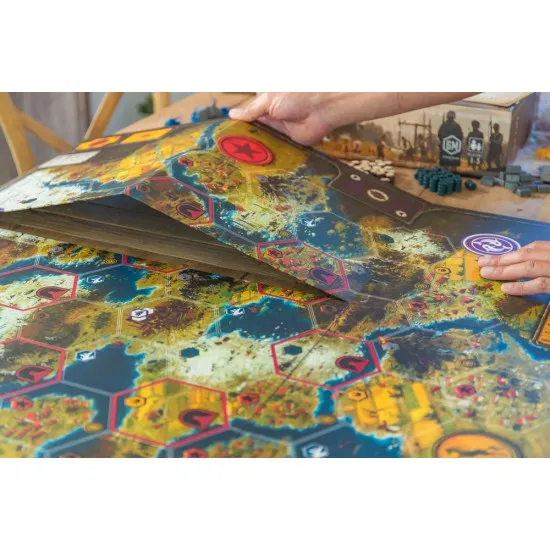 Scythe Game Board Extension for expanding the Scythe playing area