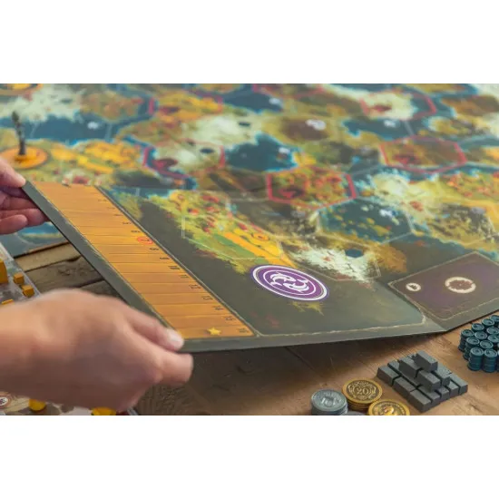 Scythe Game Board Extension for expanding the Scythe playing area