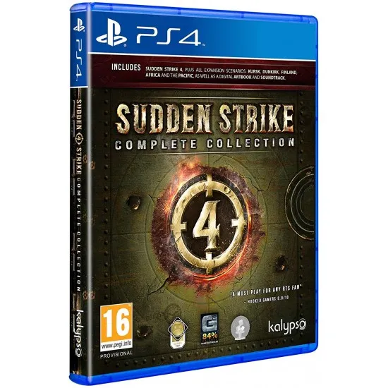Sudden Strike 4: Complete Collection (PS4) Sudden Strike 4: Complete Collection (PS4)