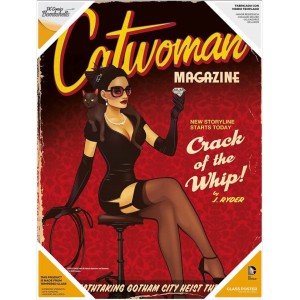DC Comics Bombshells Glass Poster - Catwoman DC Comics Bombshells Glass Poster - Catwoman