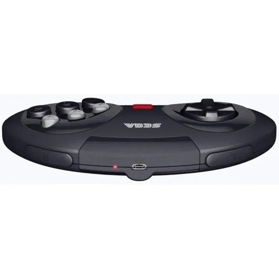 Retro-Bit SEGA Mega Drive 8-Button Arcade Pad 2.4GHz Wireless controller and included exclusive SEGA storage case