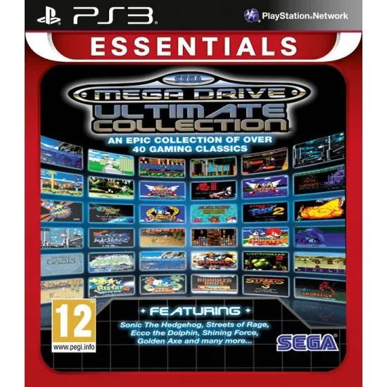 SEGA Mega Drive: Ultimate Collection (Essentials) (PS3)