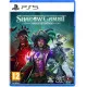 A PlayStation 5 game case showing a spectral ghost pirate captain standing on the deck of a glowing undead pirate ship under a dark Caribbean moon