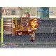 An overhead view of a three-man mercenary squad engaging enemy forces in a jungle combat zone