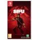 Sifu video game cover art showing the protagonist in a martial arts stance against a red and black background (Switch cover)