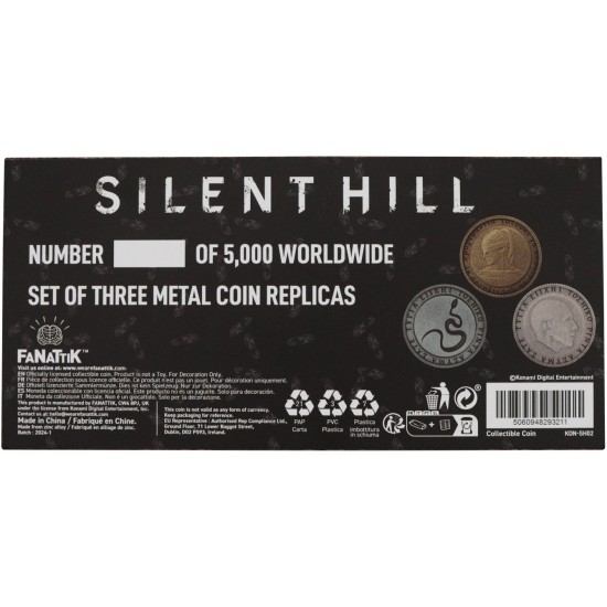 Silent Hill Replica Coin Set - Room 105