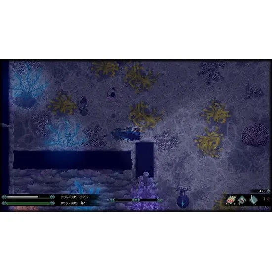 Skautfold Moonless Knight PS5 box art featuring Gray the 2nd Knight in a dark Eldritch Japanese setting