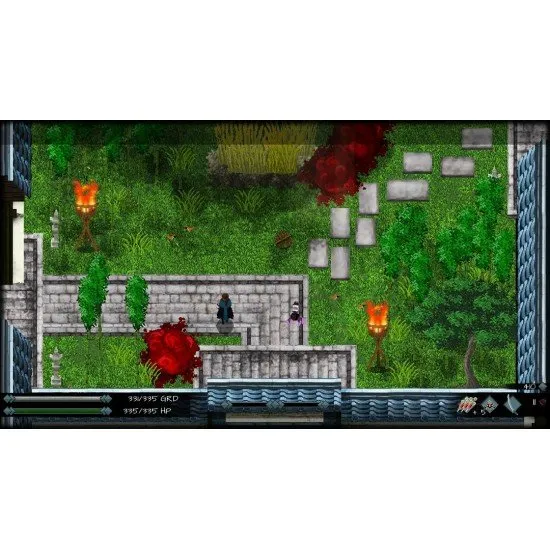 Skautfold Moonless Knight PS5 box art featuring Gray the 2nd Knight in a dark Eldritch Japanese setting