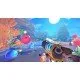 Slime Rancher 2 PS5 The box art for Slime Rancher 2 on PS5, showing the main character Beatrix LeBeau with several colorful slimes on a vibrant island.