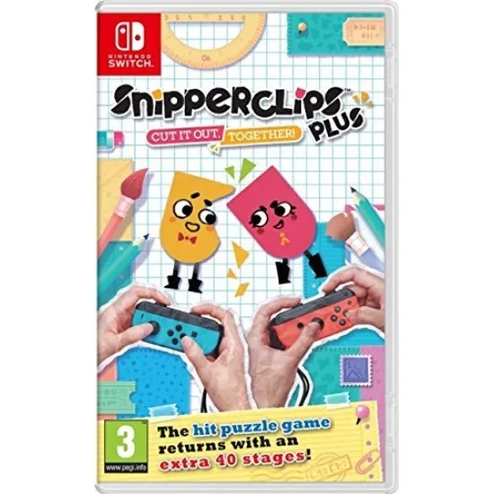 Snipperclips Plus: Cut It Out, Together! (Switch)